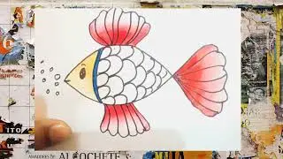 Easy fish drawing.... 