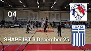 SHAPE IBT 25 - FRENCH Men vs GREECE Men Q4