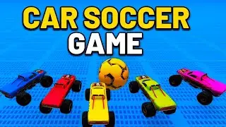 Car Soccer Game Live 🔥 | Monster Truck vs Football Challenge | Epic Gameplay