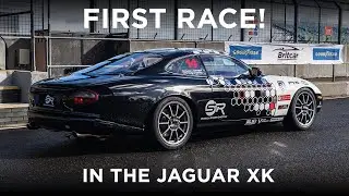 Racing our Jaguar XK8 | XK RACE CAR BUILD EPISODE 2