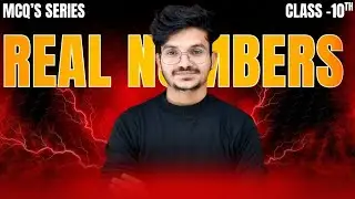Class 10 Maths | Real Numbers & Polynomials 🔥 Complete Concept + PYQs | Hariom Sir | Live