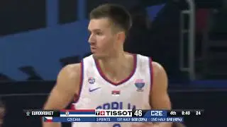 Evropsko prvenstvo: Srbija - Češka 82:60