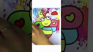 Simple Bee for Kids | Drawing a Simple Bee | Maya the Bee