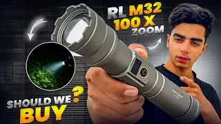 Best torch light || Rocklight rl - m32 metal torch || high brightness and long range torch ||