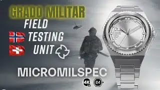 MICROMILSPEC - GRADO MILITAR - SWISS MADE - 🪖 🎖️