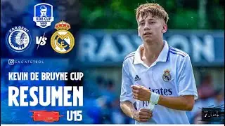 RESUMEN  KAA Gent vs Real Madrid U15 Kevin De Bruyne Cup 2023