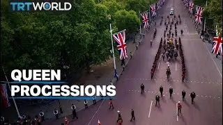 Queen's coffin at Westminster Hall until Monday's funeral