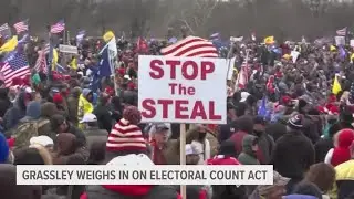Sen. Chuck Grassley weighs in on Electoral Count Reform Act