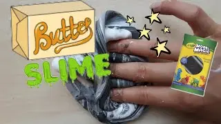 Testing model magic clay out for butter slime