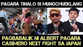 Albert Pagara Panalo Kay Butsakon Mungchueklang, Casimero Let's Go Dec, Kameda Nagsalita!