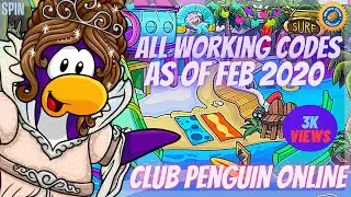 ALL WORKING CODES - February 2020 - Club Penguin Online