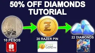 TUTORIAL |  Paano BUMILI ng RAZER GOLD PIN sa SHOPEE? may DISCOUNT