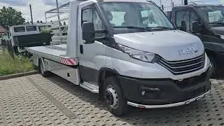Najazd, laweta, pomoc drogowa. Hydrauliczny