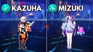 F2P: Казуха против Мизуки! Кто лучший ДПС в Swirl [Genshin Impact]