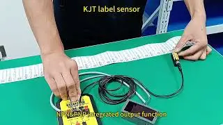 KJT label sensors are available in connector type or cable type!!