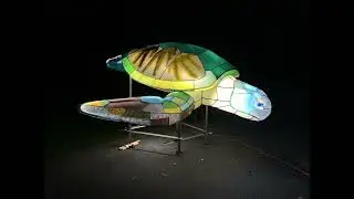 Acrylic Sea Turtle Timelapse