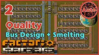 Quality Bus & Smelting Setup | Factorio Quality Playthrough | Ep. 2