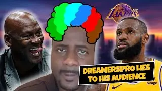 @DREAMERSPRO lies to his audience about LeBron James not playing 82 games for clicks