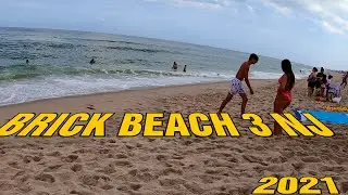 Brick Beach 3, New Jersey 2021 - Walking Tour - Binaural Sound - Episode 1