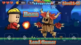 Bobby World Adventure Run Game | Level 1-40 | Boss Level&nbsp; #games #gaming #leadgamer #gameplay