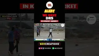 ALERT !🚦 We Have DRS in Kuwait Tennis Cricket 🏏 #bencreations #shorts #cricket #asiacup2023