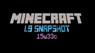 1.9 Snapshot 15w33c &ndash; The Combat Update! Shields, Duel Wielding, New End, New Dragon, and more!