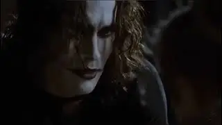 Eric & Sarah, The Crow: Deleted scenes at the graveyard