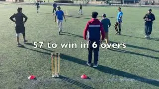 Tape-ball cricket vibes from San Diego, California