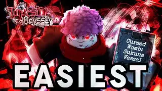 EASIEST WAY TO GET SUKUNA VESSEL IN JUJUTSU ODYSSEY + SHOWCASING MY BUILD (FAST!!!!!)