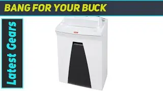 HSM SECURIO AF150 L4 Micro-cut Shredder: The Ultimate Office Essential