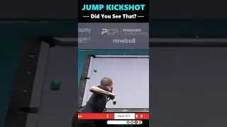 Jump Kickshot ▸ Did You See That? | Sanjin Pehlivanovic 🆚 Albin Ouschan▸Premier League Pool #shorts
