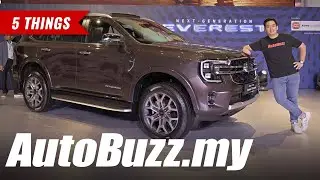 All-new Ford Everest 7-seater 4x4 SUV, from RM264k - AutoBuzz