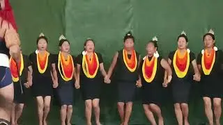 A beautiful Khaimniungan troupe ❤️ at Ukrul , Naga Baptist Leader Meet