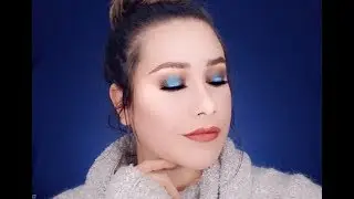 BLUE AUTUMN NIGHTS | FALL MAKEUP TUTORIAL