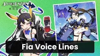 Alchemy Stars Aurorian Voice Lines: Fia - Starry Trails voiced by Rina Hidaka