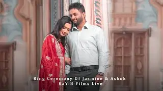 Ring Ceremony Of Jasmine & Ashok | KaY.B Films Live