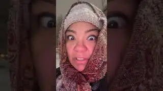 Breaking news of this horrific snow fall!! 😂 #live #news #funny