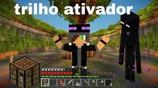 Mapa de constru&ccedil;&otilde;es com trilho ativador para MINECRAFT 0.14.3