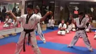 Joey Fambrini working the nunchucks