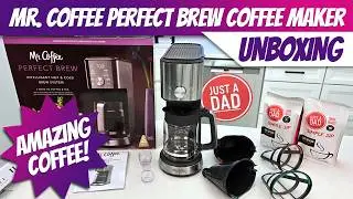 Mr. Coffee Perfect Brew Intelligent Coffee Maker UNBOXING