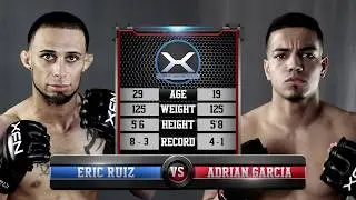 Erik Ruiz vs Adrian Garcia Flyweight Championship XFN 15