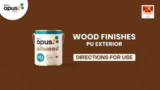 Allwood PU Exterior I Application Tutorial