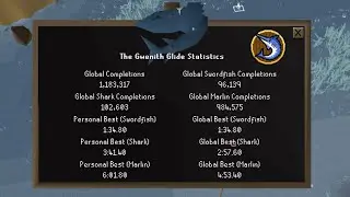 1:34.8 Gwenith Glide Swordfish (former WR)