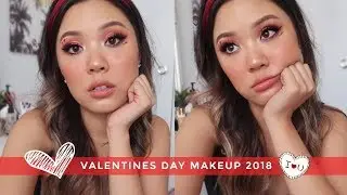 VALENTINES DAY INSPIRED MAKEUP • 2018
