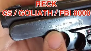 Demontage RECK Protector GOLIATH / G 5 / FBI 8000 8mm Knall