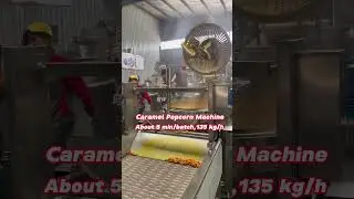 Caramel Popcorn maker machine,Ball shape popcorn machine,Industrial automatic caramel popcorn line