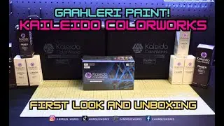 Kaleido Colorworks : Gaahleri Waterbased Acrylic Paint First look