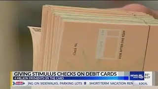 VIDEO: Some stimulus payments on the way via debit card