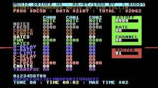 Software Creations music driver development on Commodore 64