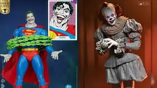 Представлены новые фигурки Супермена и Пеннивайза от McFarlane Toys